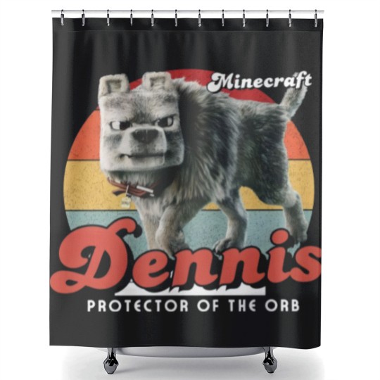 Discover Kids Minecraft Shower Curtains, Dennis Shower Curtains for Gamers