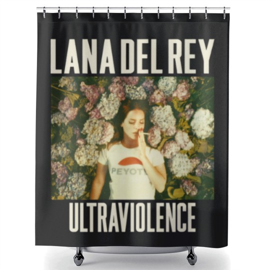 Discover Ultraviolence Lana Del Rey 2024 graphic Shower Curtains unisex men women