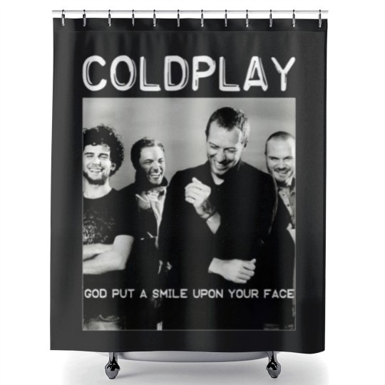 Discover Coldplay World Tour 2025 Shower Curtains, Gift Shower Curtains For Coldplay Fans