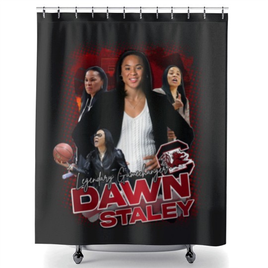 Discover Dawn Staley Tribute Shower Curtains, Dawn Staley Shower Curtains
