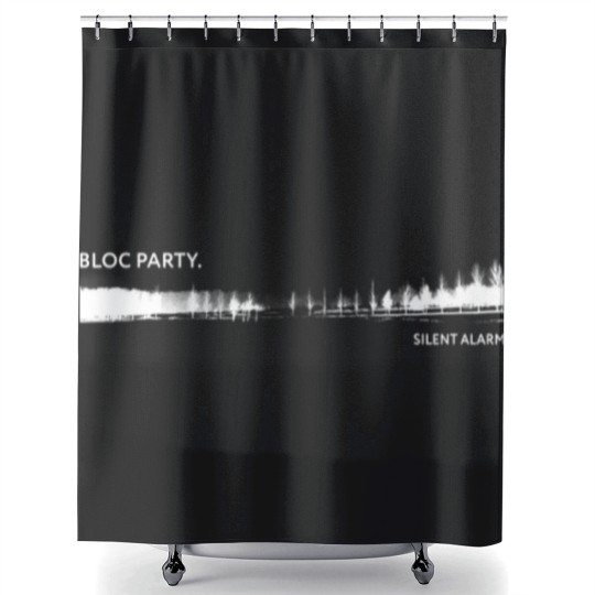 Discover Silent Alarm Remixed Bloc Party Shower Curtains