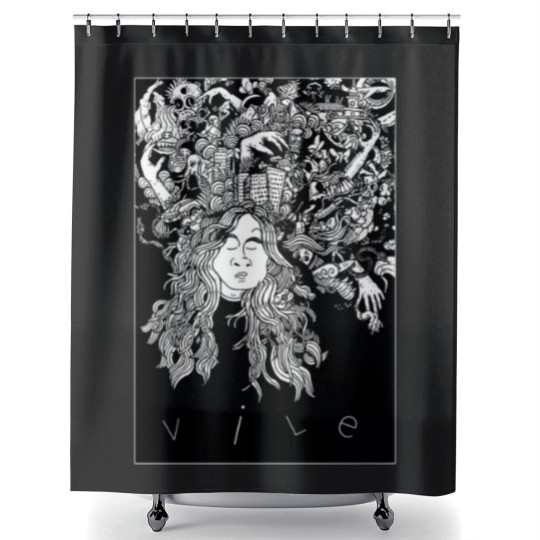 Discover VILE - Kurt Vile Shower Curtains