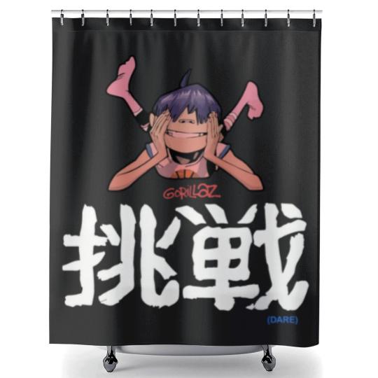 Discover Gorillaz - Dare Shower Curtains