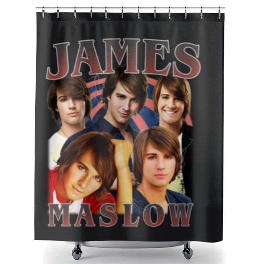 Discover James Maslow Vintage Unisex Shower Curtains, Vintage James Maslow