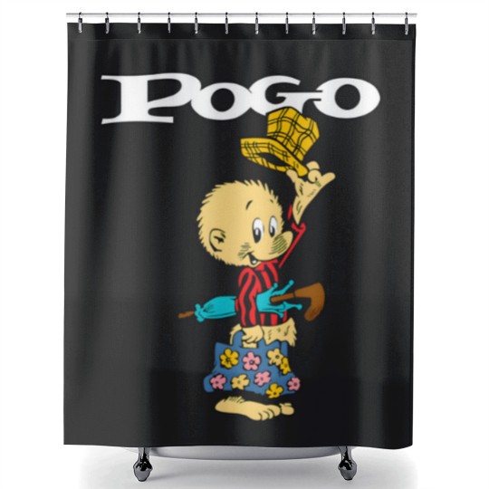 Discover POGO POSSUM Shower Curtains
