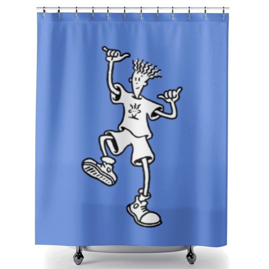 Discover Fido Dido Shower Curtains