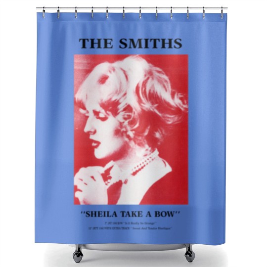 Discover The Smiths Sheila Take A Bow Shower Curtains Vintage Retro