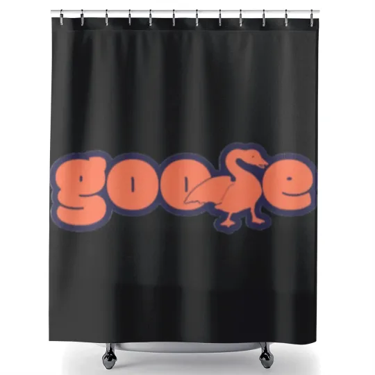 Discover goose band logo legend Active Shower Curtains