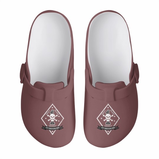 Discover 1st Recon Battalion Slip On Clogs