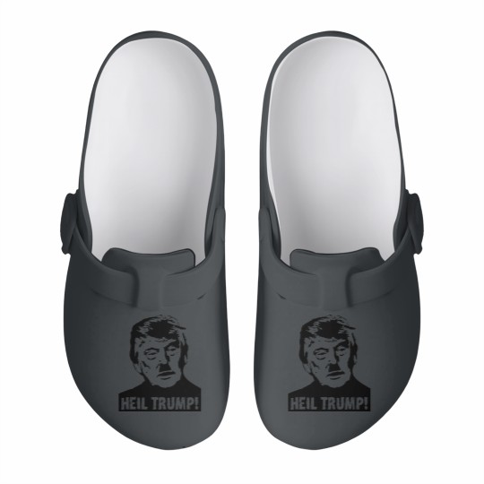 Discover Donald trump - Heil Trump! Slip On Clogs