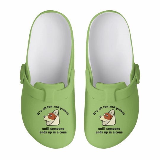 Discover It's All Fun And Games Slip On Clogs