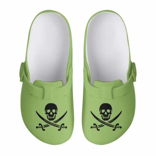 Discover Jolly Roger Slip On Clogs
