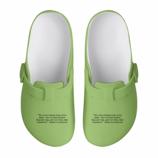 Discover Philosopher’s Saying Slip On Clogs