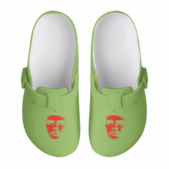 Discover Che Guevara By Circles - Che Guevara By Circles Lines Iconic - Slip On Clogs