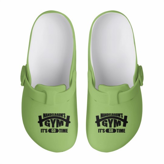 Discover Seinfeld Mandelbaum's Gym - Mandelbaums Gym - Slip On Clogs