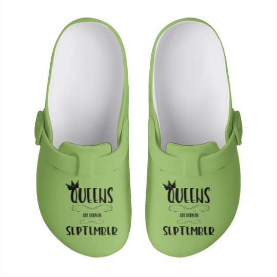 Discover September birthday women ladies queen Slip On Clogs