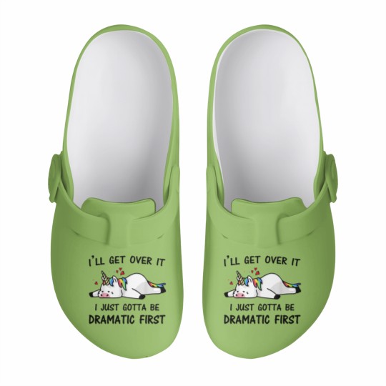 Discover i just need to be dramatic first Slip On Clogs