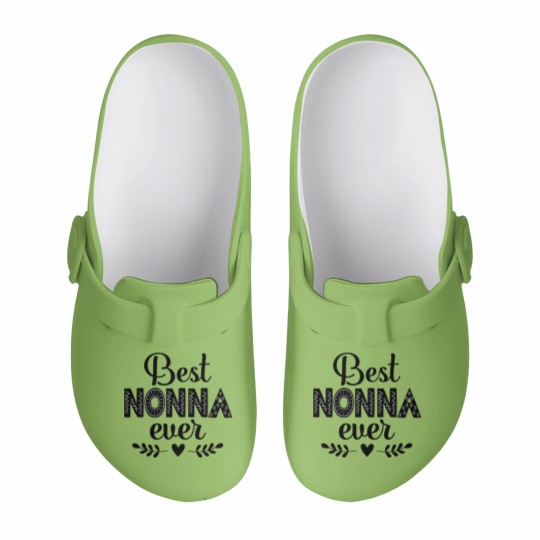 Discover Best Nonna Ever Grandma - Nonna - Slip On Clogs