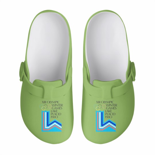 Discover Lake Placid 1980 Winter Olympics Slip On Clogs