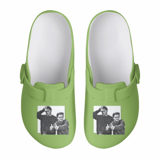 Discover Chandler Bing-Joey Tribbiani Slip On Clogs Bing Tribbiani Slip On Clogs