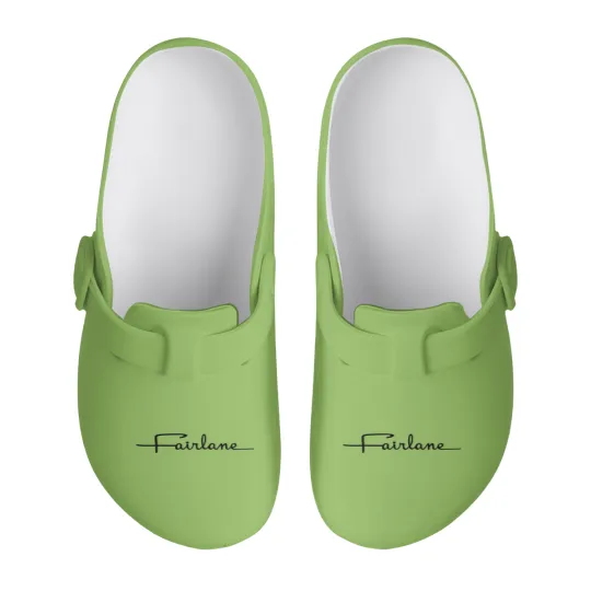 Discover Fairlane Script Slip On Clogs