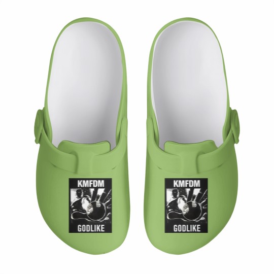 Discover KMFDM Band Classic Slip On Clogs