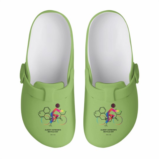 Discover Albert Hofmann's Bicycle Day Slip On Clogs