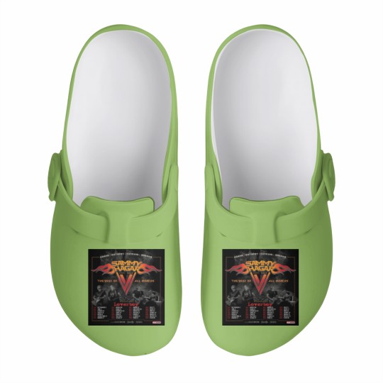 Discover Sammy Hagar Tour 2024 With Loverboy Slip On Clogs S