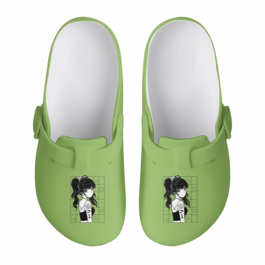 Discover Anime girl Anime girl Anime girl Slip On Clogs