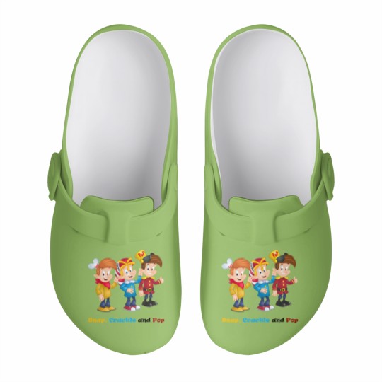Discover Snap, Crackle and Pop Slip On Clogs