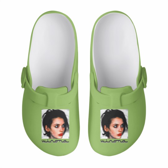 Discover Winona Ryder // Retro 90s Fan Art - Winona Ryder - Slip On Clogs
