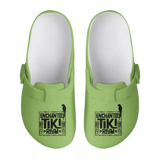 Discover Enchanted tiki room Slip On Clogs / In the tiki tiki tiki room / all the birds