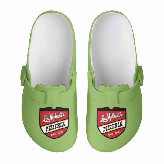 Discover Lou Malnati_s Pizza Slip On Clogs