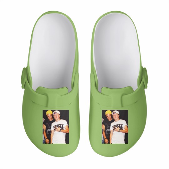 Discover Frat Narry Graphic Slip On Clogs, Frat Boy Niall Slip On Clogs, Harry And Niall Frat Boy Slip On Clogs