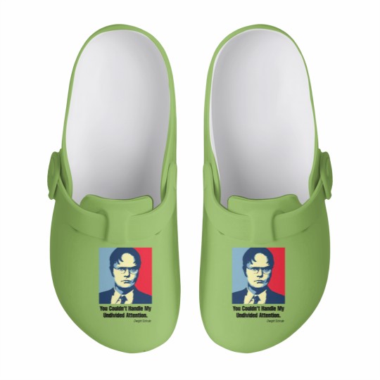 Discover Undivided Attention - Dw Schrute - Slip On Clogs