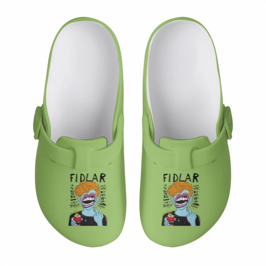 Discover fidlar band rockfidlar grennday deads kennedys nofx Class Slip On Clogs