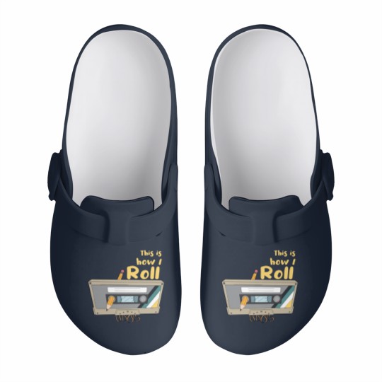 Discover Cassette Tape Classic 80s 90s - Cassette Tape - Slip On Clogs