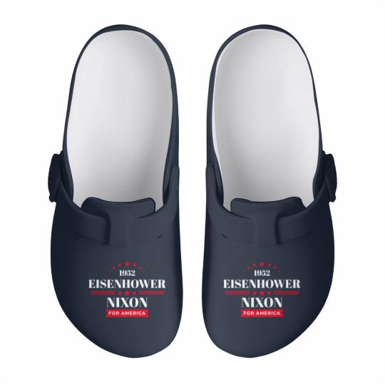 Discover Eisenhower Nixon Slip On Clogs Slip On Clogs Ike 1952 Campai Slip On Clogs