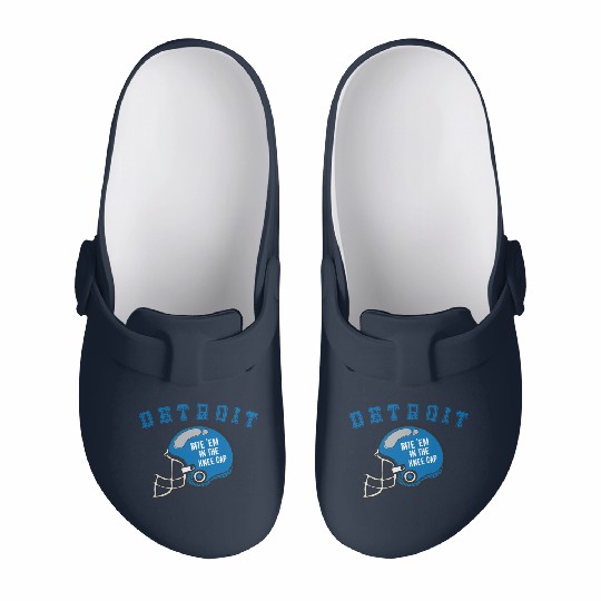 Discover Detroit Michigan Michigander Sunday Lion Kneecap Bite Fans Slip On Clogs