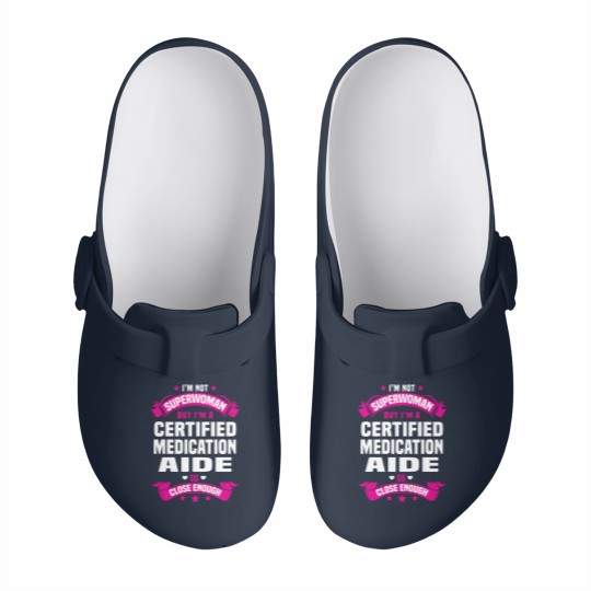 Discover Certified Medication Aide Slip On Clogs