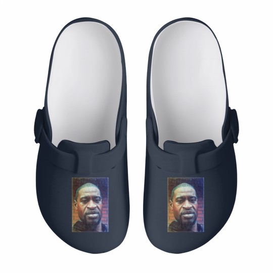 Discover George Floyd - Painting - George Floyd - Slip On Clogs