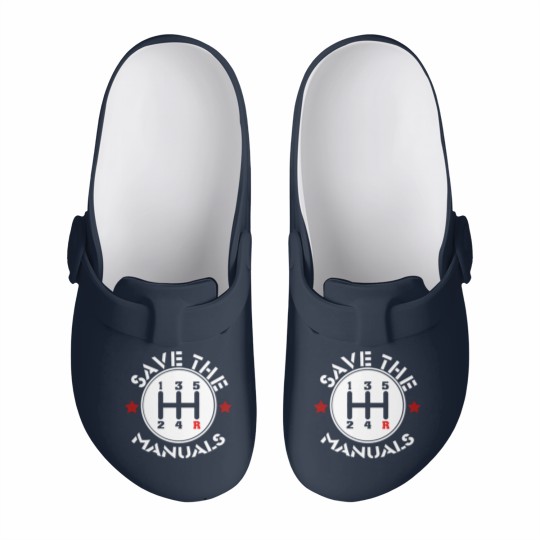 Discover Save The Manuals Slip On Clogs