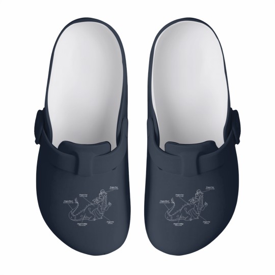 Discover Pete's Dragon Elliot Dragon Blueprint - Petes Dragon - Slip On Clogs