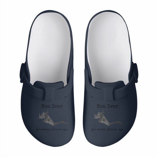 Discover Bon Iver For Emma Slip On Clogs