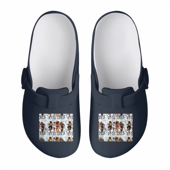 Discover Retro Wiz - The Wiz Yall Cartoon - Slip On Clogs