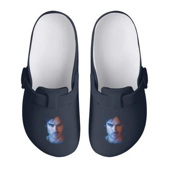 Discover The Vampire Diaries Damon birthday chirstmas Slip On Clogs
