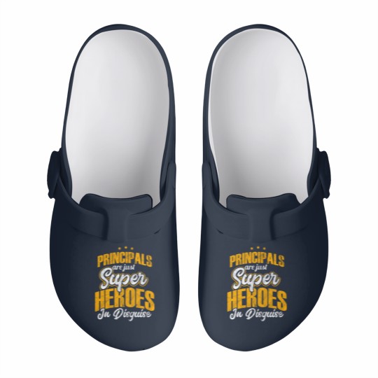Discover Slip On Clogs for principal as a gift - superhero Slip On Clogs