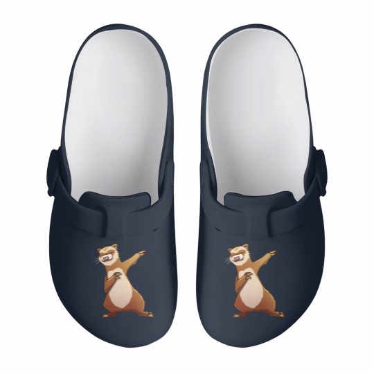 Discover Ferret Gift For Kids Men Women Dabbing Dance Hip-hop Slip On Clogs
