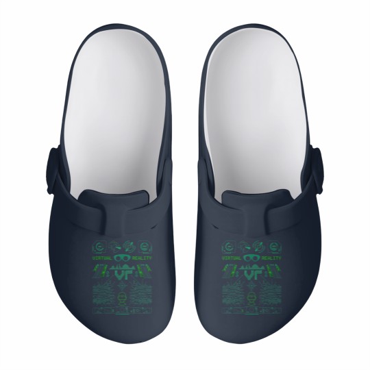 Discover Virtual Reality VR Retro Gamers Slip On Clogs