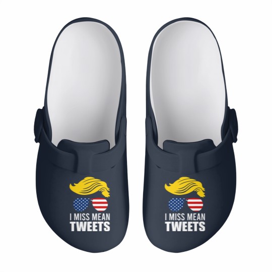 Discover Trump Father's Day Gas Prices I Miss Mean Tweets July 4th Slip On Clogs